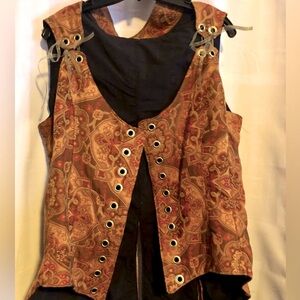 Bodice.Renaissance Faire Cosplay Cottage core. Steampunk corset EUC